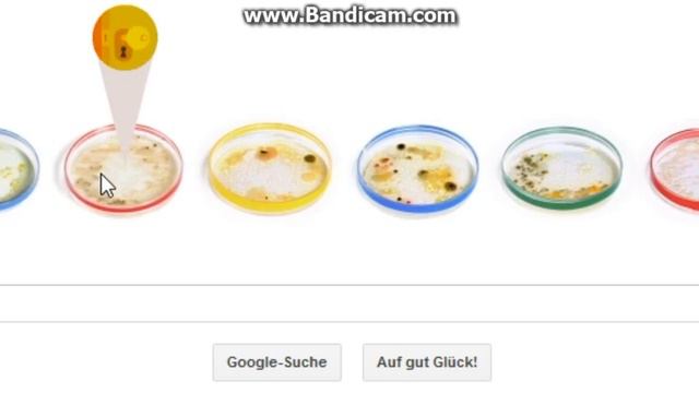 Google Doodle * Julius Richard Petri * 31.05.2013 * Bakteriologe