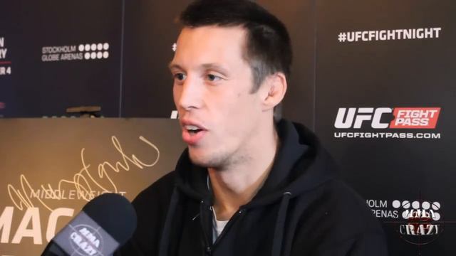 Magnus Cedenblad talks upcoming fight with Scott Askham at UFC Fight Night Stockholm смотреть онлайн