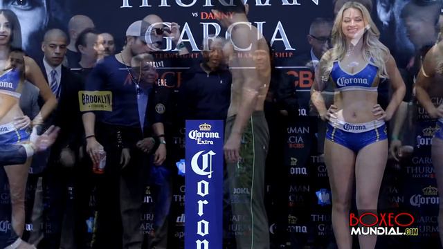 THURMAN VS GARCIA CO MAIN EVENT WEIGH IN - ERICKSON LUBIN VS JORGE COTA смотреть онлайн
