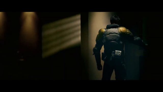 Judge Dredd Suiting Up (Karl Urban As Judge Dredd)