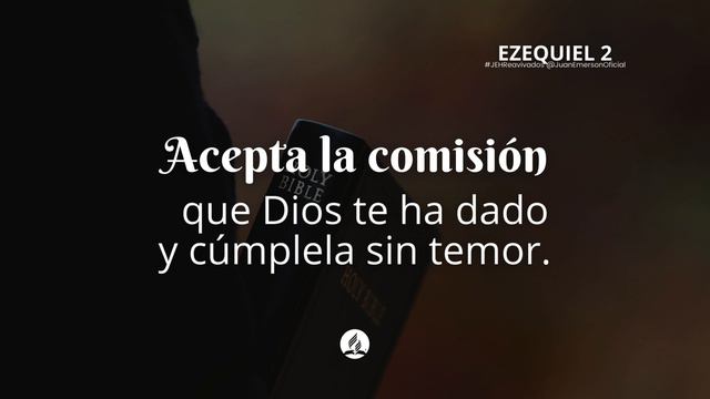 Ezequiel 2 - Comentario Pr. Juan Emerson Hernández