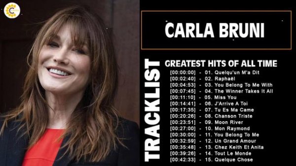 Carla Bruni Greatest Hits Collection - The Best of Carla Bruni Full Album