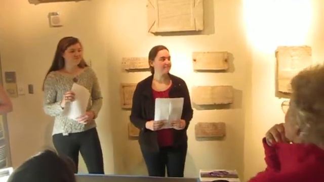 Garrison Forest School Seniors Present at JHU Archaeological Museum смотреть онлайн