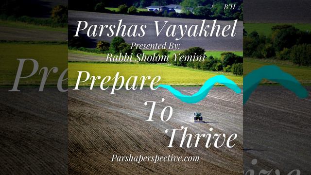 Parshas Vayakhel, prepare to thrive смотреть онлайн