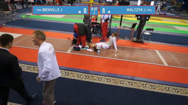 T16. MIENVILLE Julie (FRA) - WALCZYK Julia (POL). Foil Women