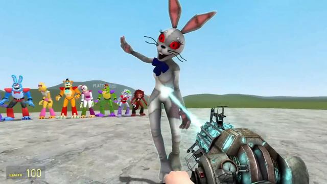 SHATTERED ANIMATRONICS ARMY VS GLAMROCK In Garry's Mod! Five Nights at Freddy's Security Breach! смотреть онлайн