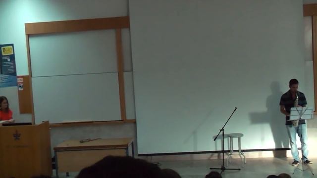 School Of Chemistry Talent Show - Saar Ben Shamai