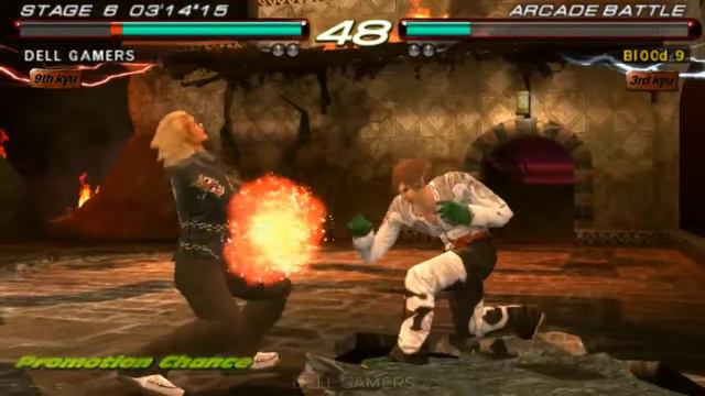Tekken 6 [ Steve Fox ] - Arcade Battle - (PSP) смотреть онлайн