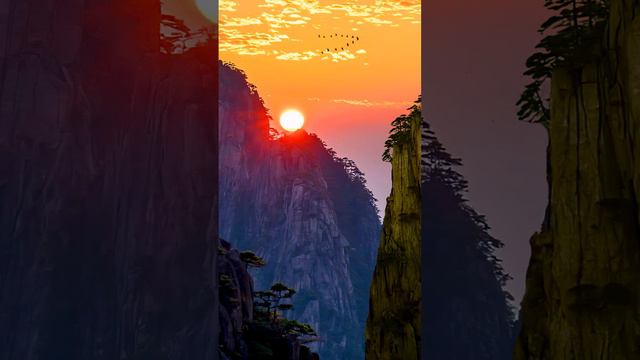 如果你不来到黄山，就不知道徐霞客说的“登黄山天下无山”的含义。不得不赞这落霞与孤鹜齐飞，奇峰共长天一色！ смотреть онлайн