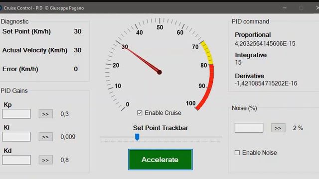 Cruise Control - PID Controller смотреть онлайн