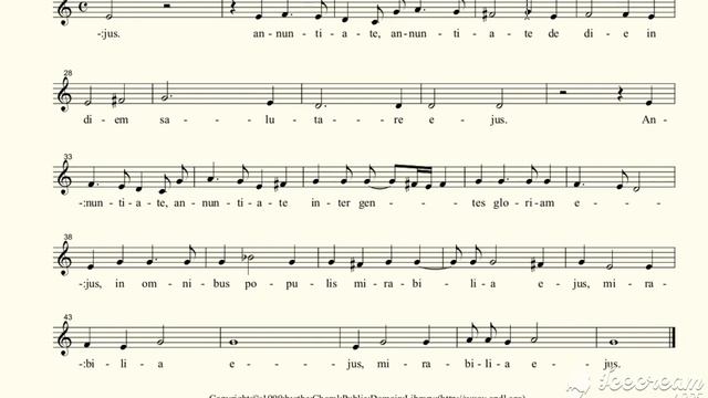 Cantate Domino - Hans Leo Hassler (altus)