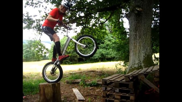 First ride with Koxx Sky 2 | Bike Trial August 2013 смотреть онлайн