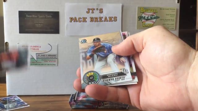 2018 Bowman Baseball Blaster Green Parallel #99 смотреть онлайн