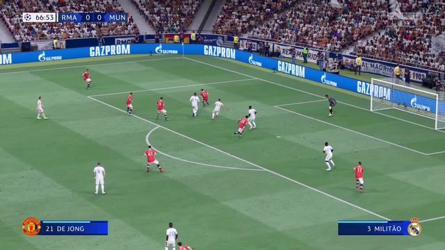 FIFA 22 | Real Madrid vs Manchester United ft Darwin Nunez - Champions League Final - Full Gamepla смотреть онлайн