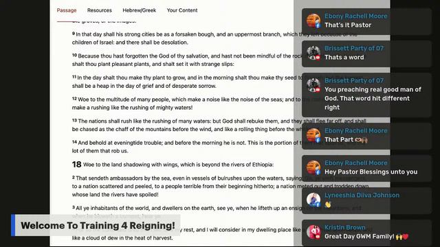 ISAIAH 16-19 | DR ERIC LEE BROWN