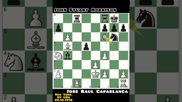 Queens Gambit Declined (QGD) Jose Raul Capablanca Vs John Stuart Morrison