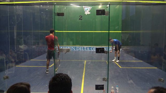 SQUASH DELTA JUAN CAMACHO VS BARRETO 1 SET смотреть онлайн