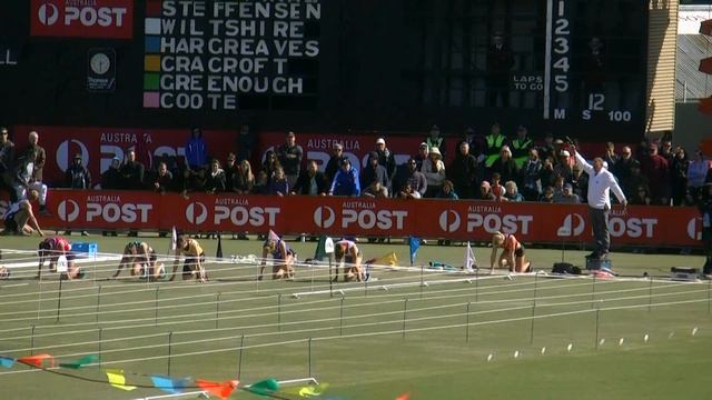 9 April 2012 State of Victoria Strickland Family Women's Gift 120 metres Final Melissa Breen 13 смотреть онлайн