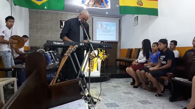 Santo, Santo,Santo - Lindo ÉS - Ministração ao vivo AD Guacuri - Cicero Euclides смотреть онлайн