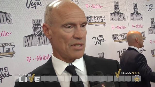 Mark Messier (showcase), NHL Awards 2017 Magenta Carpet, T-Mobile Arena Las Vegas смотреть онлайн
