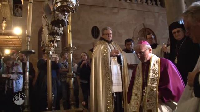 El nuncio Girelli hace su entrada solemne en Jerusalén смотреть онлайн