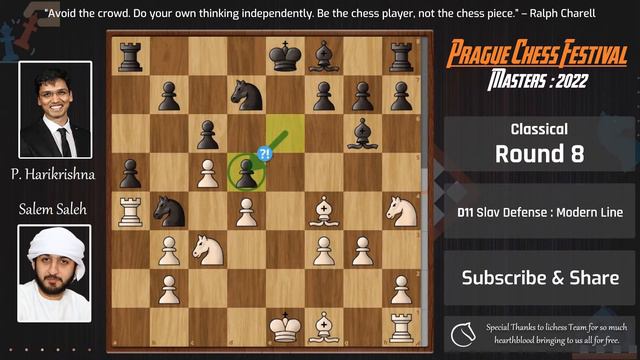 salem saleh miscalculation rook secrifice | Harikrishna vs salem saleh смотреть онлайн