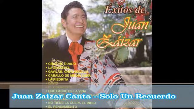 Juan Zaizar Canta--- Solo Un Recuerdo смотреть онлайн