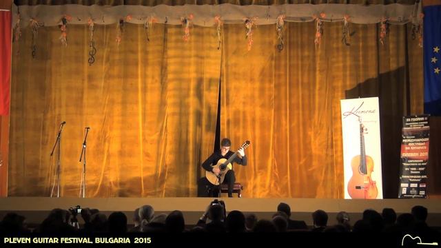 Pleven Guitar Festival 2015 George Dimitrov - Tango En Skai - Roland Dyens