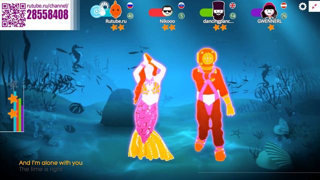 Just Dance: Somethin’ Stupid - Robbie Williams and Nicole Kidman смотреть онлайн