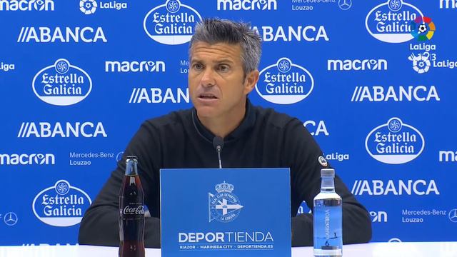 Rueda de prensa de José Luis Martí tras el RC Deportivo vs Extremadura UD (1-2) смотреть онлайн