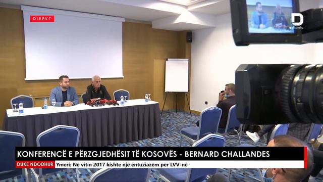 Konferencë e përzgjedhësit të Kosovës, Bernard Challandes смотреть онлайн