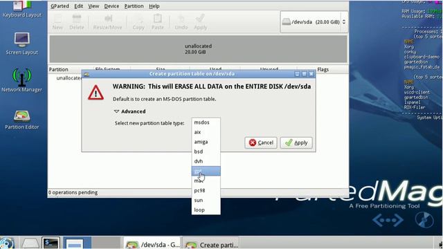 TABLA DE PARTICIONES GPT