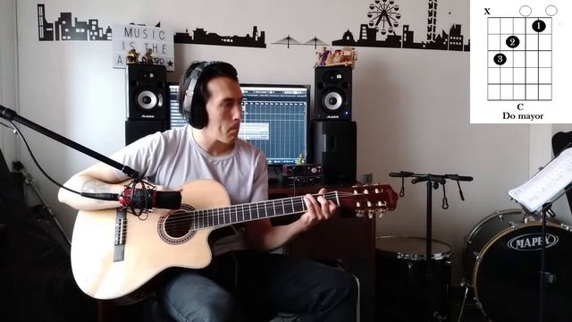 Romeo Santos, Christian Nodal - Me Extraño (ACORDES GUITARRA) смотреть онлайн