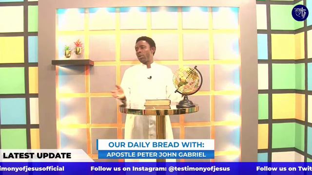 OUR DAILY BREAD BY APOSTLE PETER JOHN GABIREL #TestimonyOfJesusChannel #tbjoshua #scoan смотреть онлайн