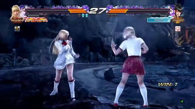 Tekken 7: Lili vs Kazumi (coouge) смотреть онлайн