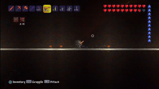 Terraria - Wall of Flesh Boss fight (Ps3) смотреть онлайн