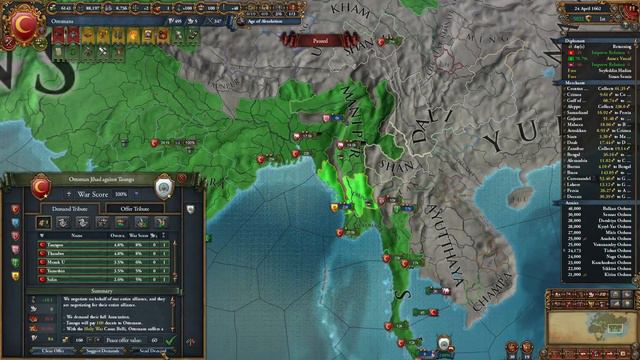 EU4 İmkansızlar: OSMANLI DÜNYA FETHİ смотреть онлайн