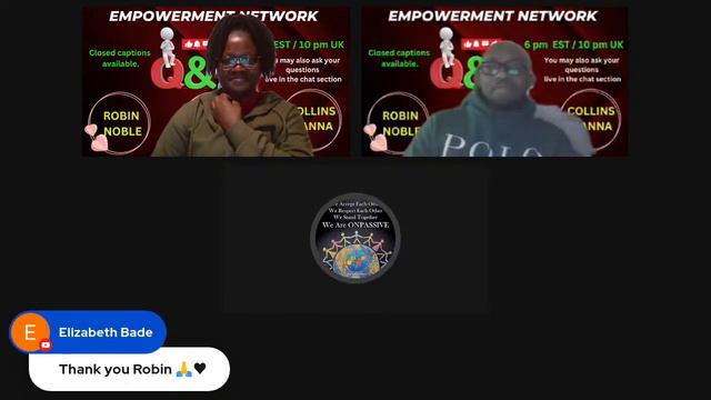 #ONPASSIVE Q&A With Robin Noble and Collins Manna #oconnect смотреть онлайн