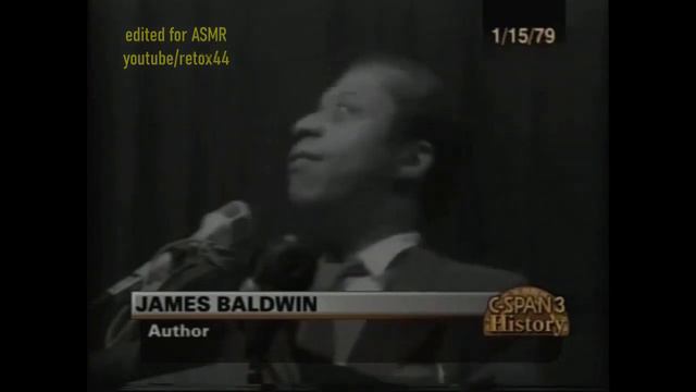 Unintentional ASMR James Baldwin Speech On Being A Black Writer In US & Civil Rights Movement смотреть онлайн