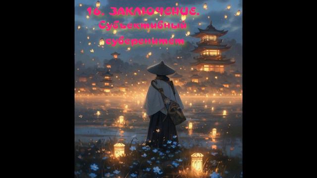 16. ЗАКЛЮЧЕНИЕ. Субъективный суверенитет - (69:29) смотреть онлайн