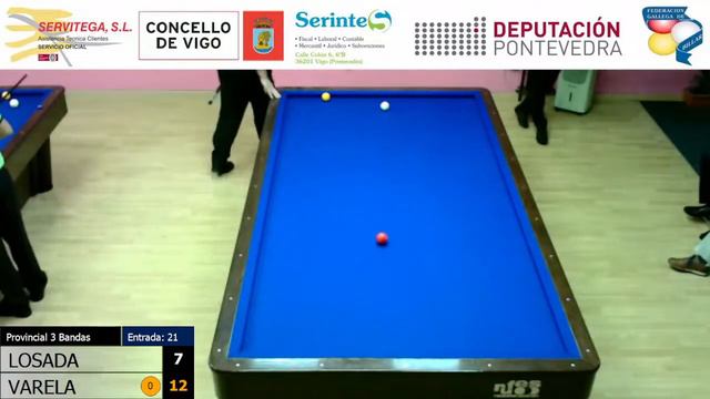 Octavos - Fernando Losada (CB Vigo) - Gustavo Varela (Errantes) смотреть онлайн