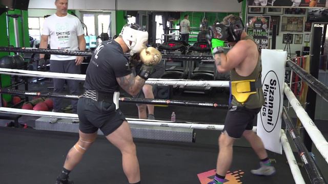 Sparring - Kevin Lerena & Keaton Gomes. смотреть онлайн