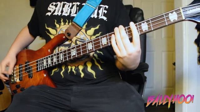 Ballyhoo! - Outta My Mind [BASS COVER] смотреть онлайн