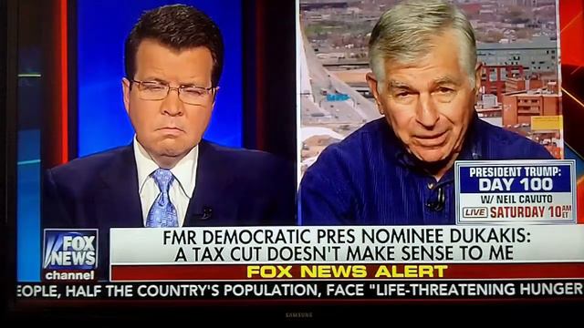Fmr. Gov. Michael Dukakis on "Your World With Neil Cavuto" Slams Trump's Tax Cuts смотреть онлайн