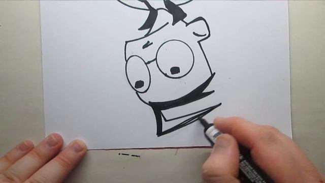 DIB (Invader Zim) - speed drawing (non digital) | DROIDMONKEY смотреть онлайн