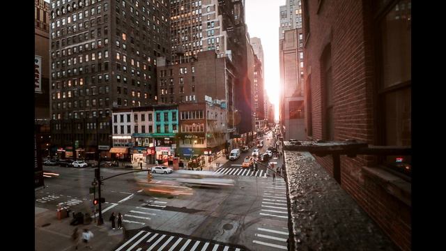 New York City Ambience Sounds From The Apartment - Writing On A Paper With Pencil Sound Effects -