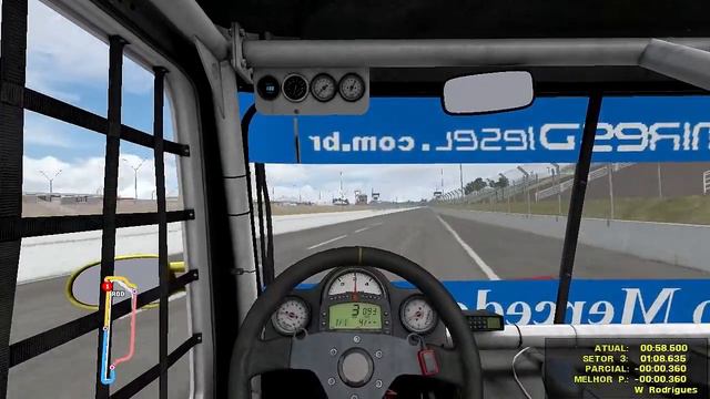 [rFactor] ABF Competições (Mercedes OF457LB) @Velopark with Vinicius Ramires смотреть онлайн