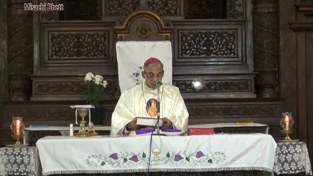 Mass In Konkani - 25th March 2020 - Most Rev. Filipe Neri Ferrao - Archbishop's House, Panjim.