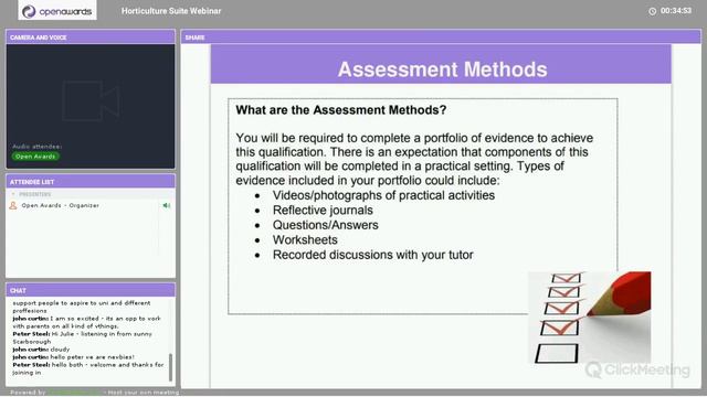Webinar: Introducing Open Awards' Qualifications - Horticulture смотреть онлайн