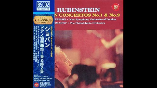 Chopin - Piano Concerto No 2 in / 1악장 -Arthur Rubinstein смотреть онлайн